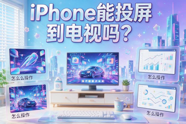 iPhone能投屏到电视吗？怎么操作？