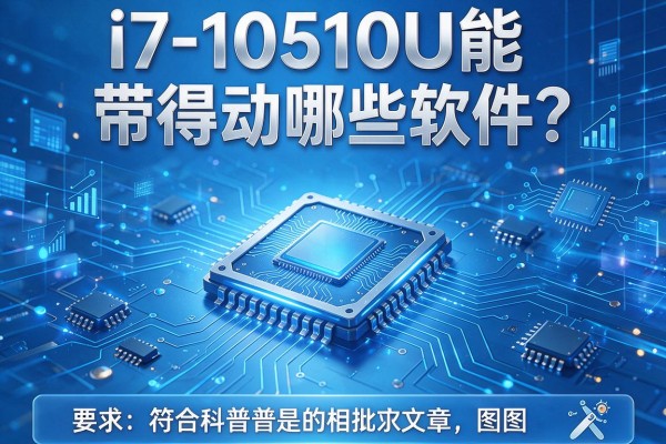 i7-10510U能带得动哪些软件？