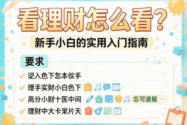 看理财怎么看？新手小白的实用入门指南