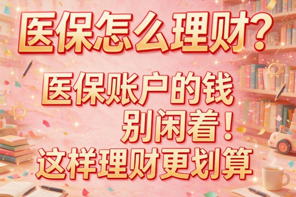 医保怎么理财？医保账户的钱别闲着！这样理财更划算