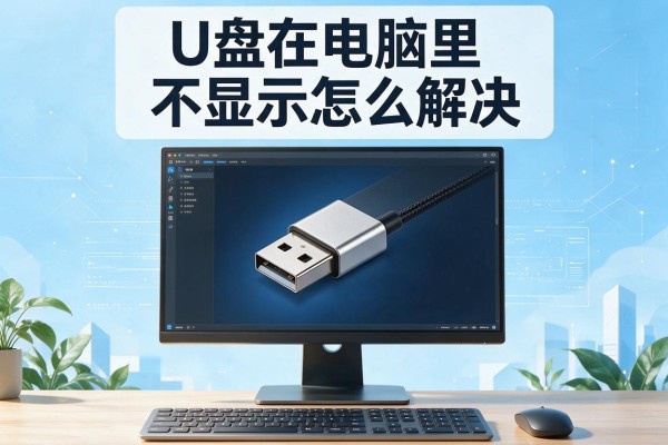 U盘在电脑里不显示怎么解决