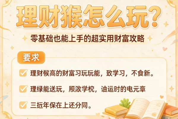 理财猴怎么玩？零基础也能上手的超实用财富攻略