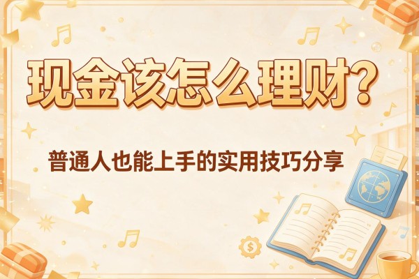 现金该怎么理财？普通人也能上手的实用技巧分享