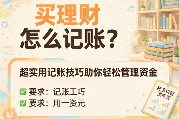 买理财怎么记账？超实用记账技巧助你轻松管理资金