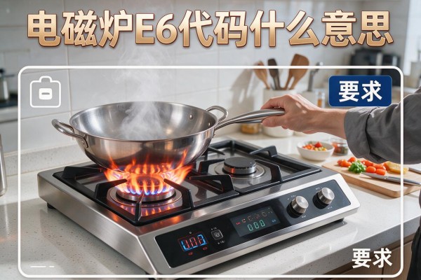 电磁炉E6代码什么意思？