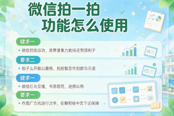 微信拍一拍功能怎么使用?
