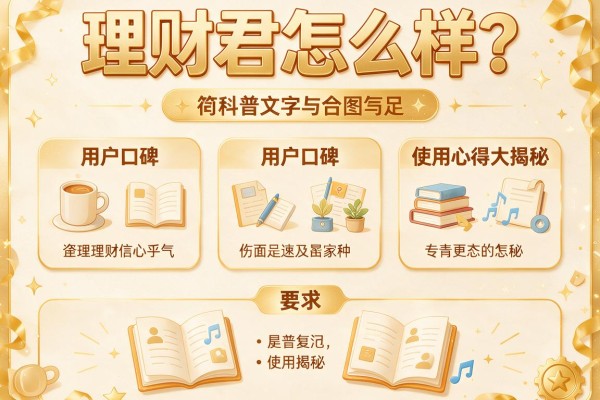 理财君怎么样？用户口碑与使用心得大揭秘