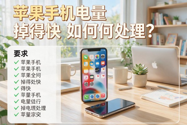 苹果手机电量掉得快如何处理？