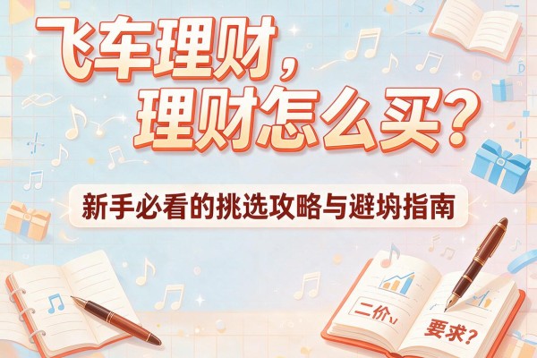 飞车理财怎么买?新手必看的挑选攻略与避坑指南