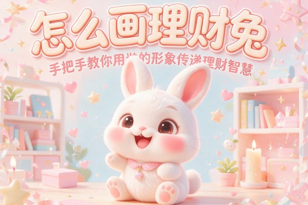 怎么画理财兔？手把手教你用萌宠形象传递理财智慧
