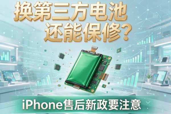 换第三方电池还能保修？iPhone售后新政要注意