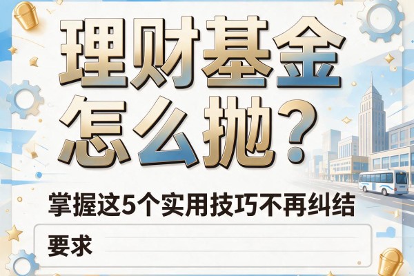 理财基金怎么抛？掌握这5个实用技巧不再纠结