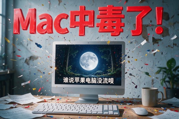 Mac中毒了!谁说苹果电脑没流氓?