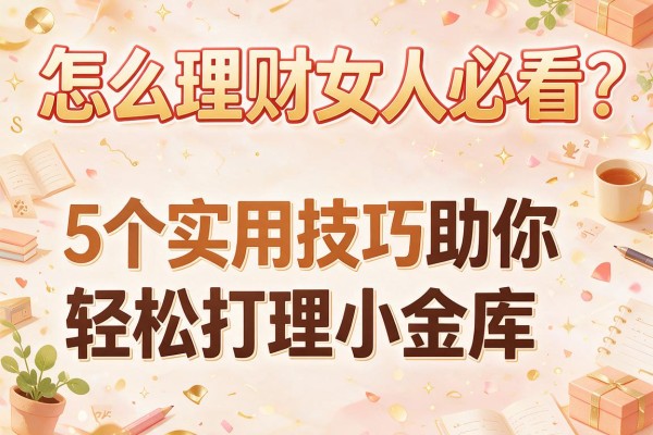 怎么理财女人必看：5个实用技巧助你轻松打理小金库