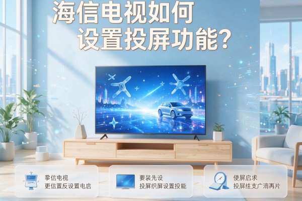 海信电视如何设置投屏功能？
