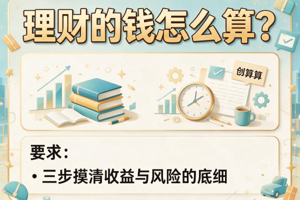 理财的钱怎么算？三步摸清收益与风险的底细