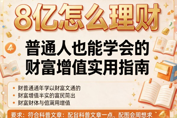 8亿怎么理财：普通人也能学会的财富增值实用指南