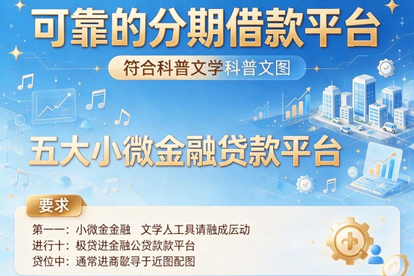 可靠的分期借款平台，五大小微金融贷款平台