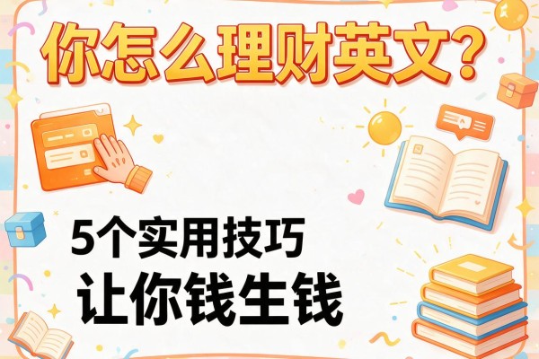 你怎么理财英文？5个实用技巧让你钱生钱
