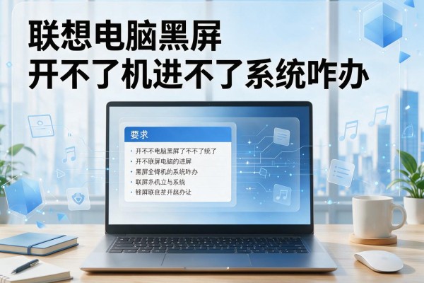 联想电脑黑屏开不了机进不了系统咋办