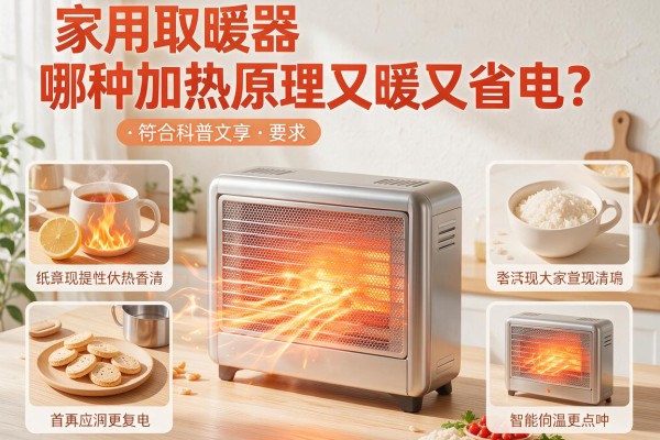家用取暖器哪种加热原理又暖又省电？