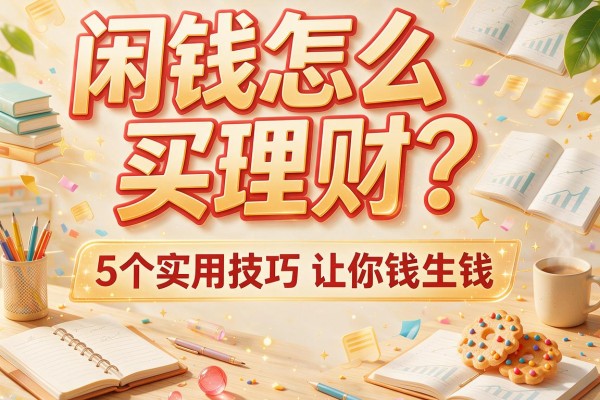 闲钱怎么买理财?5个实用技巧让你钱生钱