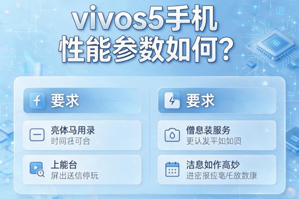 vivos5手机性能参数如何？