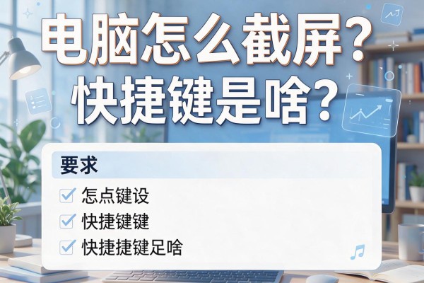 电脑怎么截屏?快捷键是啥?