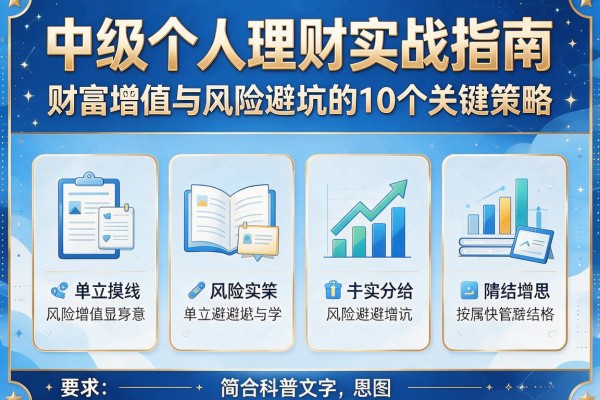 中级个人理财实战指南：财富增值与风险避坑的10个关键策略