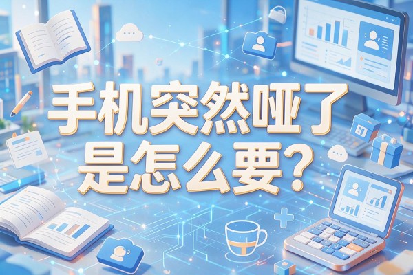 手机突然哑了是怎么回事？