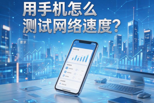 用手机怎么测试网络速度？
