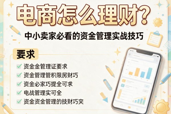 电商怎么理财？中小卖家必看的资金管理实战技巧