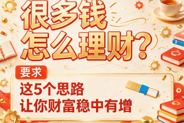 很多钱怎么理财？这5个思路让你财富稳中有增