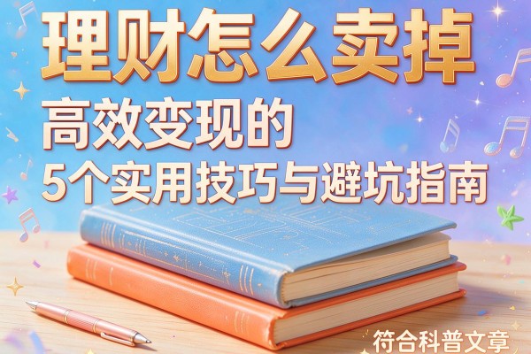 理财书怎么卖掉高效变现的5个实用技巧与避坑指南
