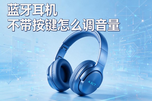 蓝牙耳机不带按键怎么调音量