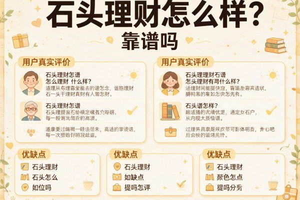 石头理财怎么样？靠谱吗？用户真实评价+优缺点分析