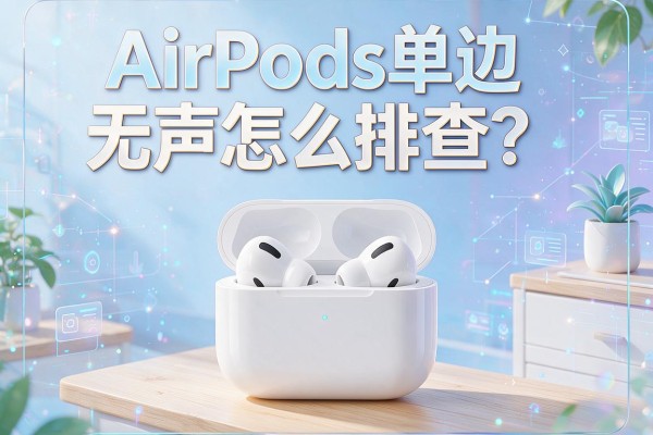 AirPods单边无声怎么排查?