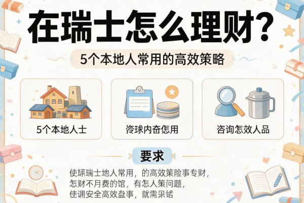 在瑞士怎么理财？5个本地人常用的高效策略
