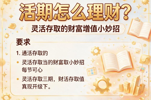 活期怎么理财？灵活存取的财富增值小妙招