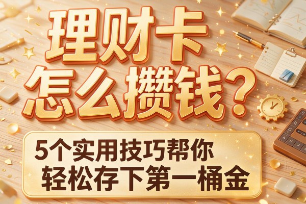 理财卡怎么攒钱？5个实用技巧帮你轻松存下第一桶金