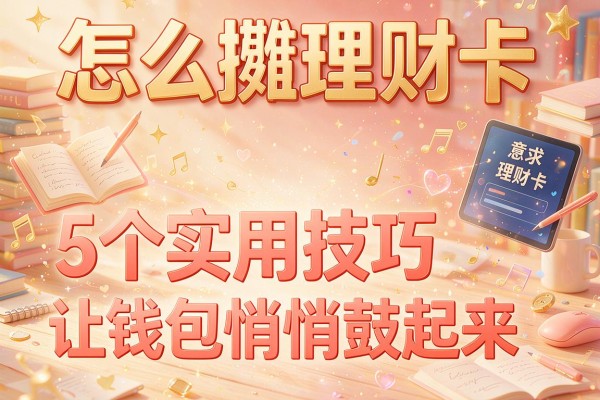 怎么攒理财卡：5个实用技巧让钱包悄悄鼓起来