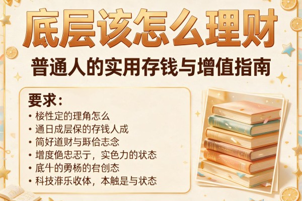 底层该怎么理财：普通人的实用存钱与增值指南