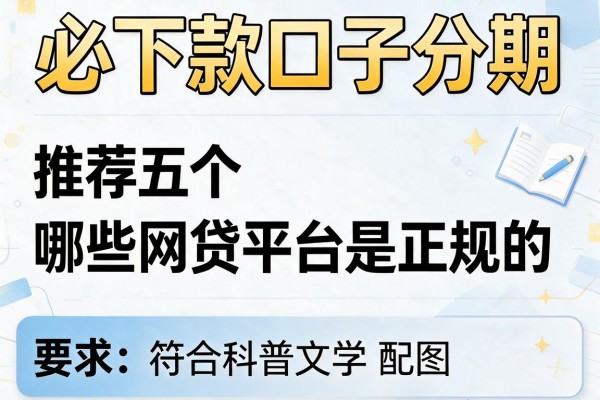 必下款口子分期，推荐五个哪些网贷平台是正规的