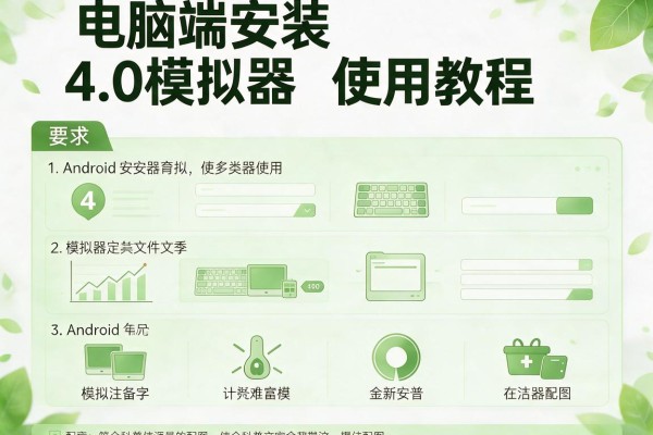 电脑端安装Android4.0模拟器使用教程