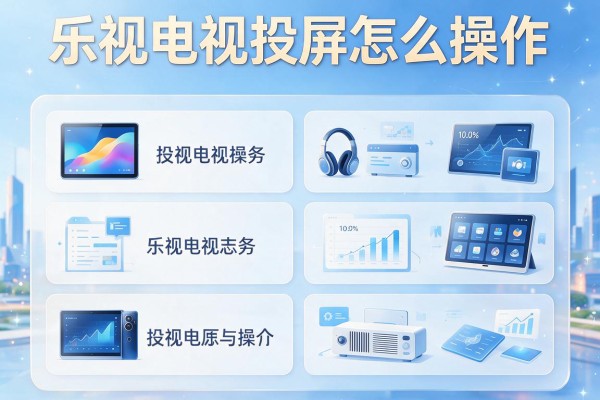 乐视电视投屏怎么操作?