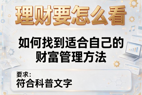 理财要怎么看：如何找到适合自己的财富管理方法？