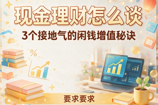 现金理财怎么谈：3个接地气的闲钱增值秘诀
