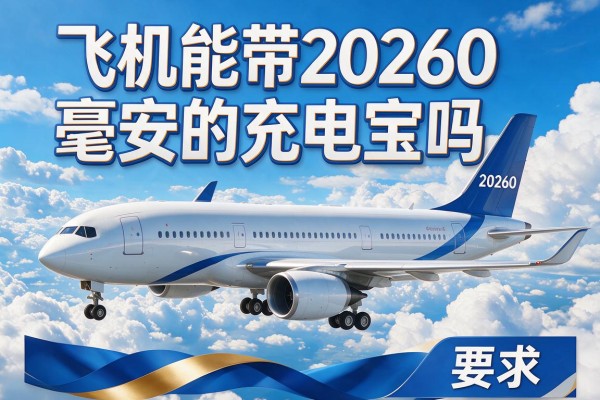 飞机能带20260毫安的充电宝吗