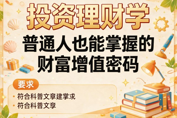 投资理财学:普通人也能掌握的财富增值密码