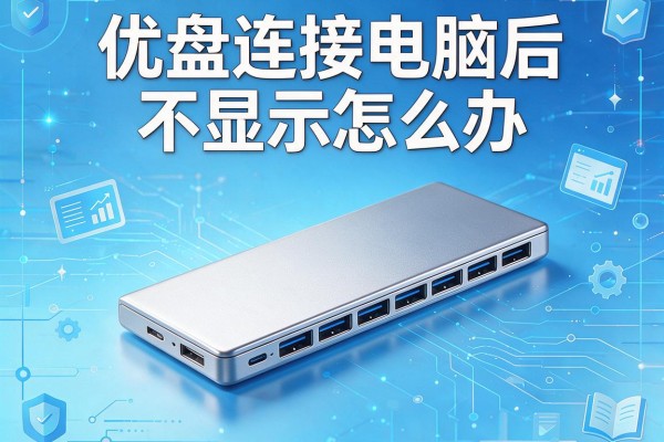 优盘连接电脑后不显示怎么办